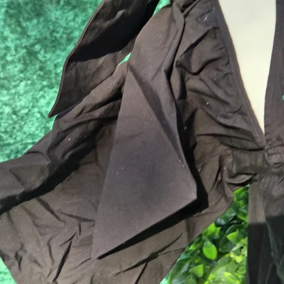 ZARA Black Embroidered Off-Shoulder Top 269 - Picture 8 of 11